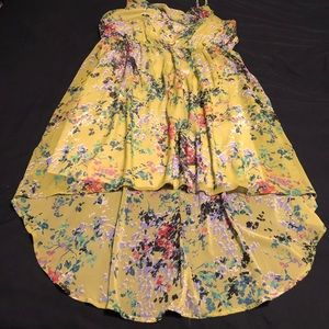 Hi Lo spaghetti strap dress